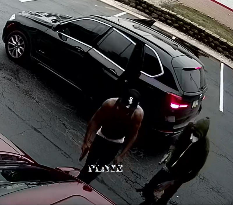 Authorities released surveillance images of two suspects in an armed carjacking Sept. 9, 2020, in Homer Glen.