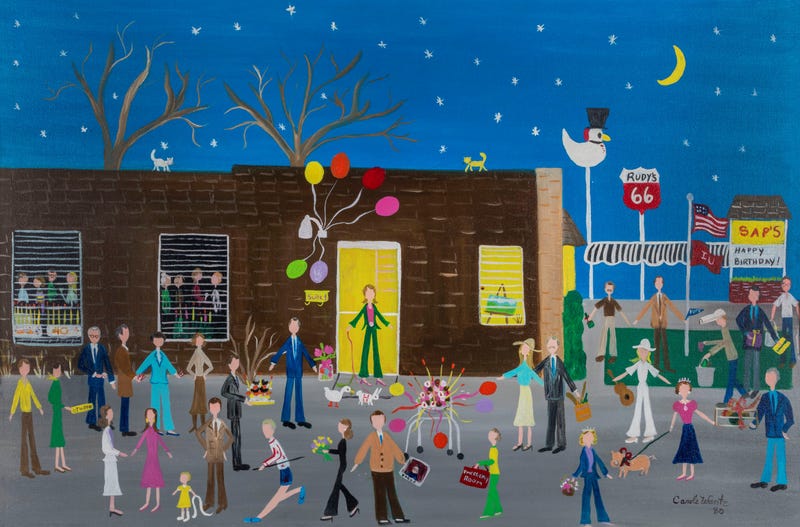 Artist Carole Wantz