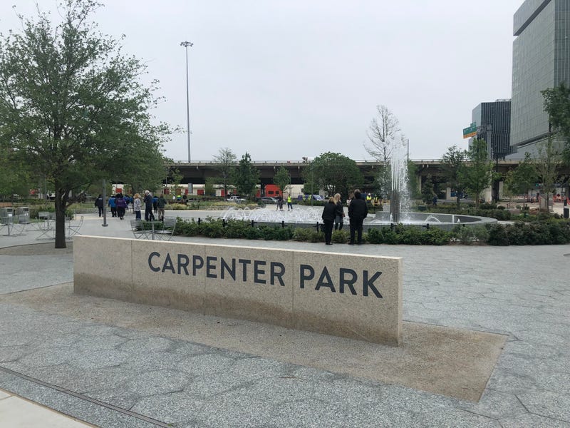 Dallas opens third of four parks planned downtown