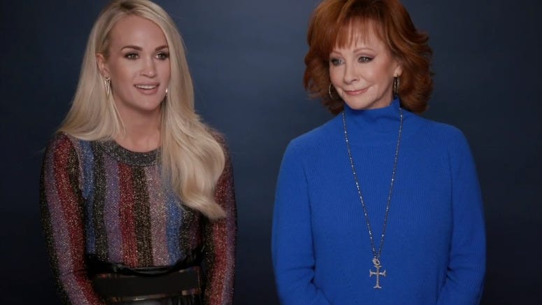 Carrie Underwood and Reba McEntire Reveal What They Are Performing at the 2019 CMA Awards