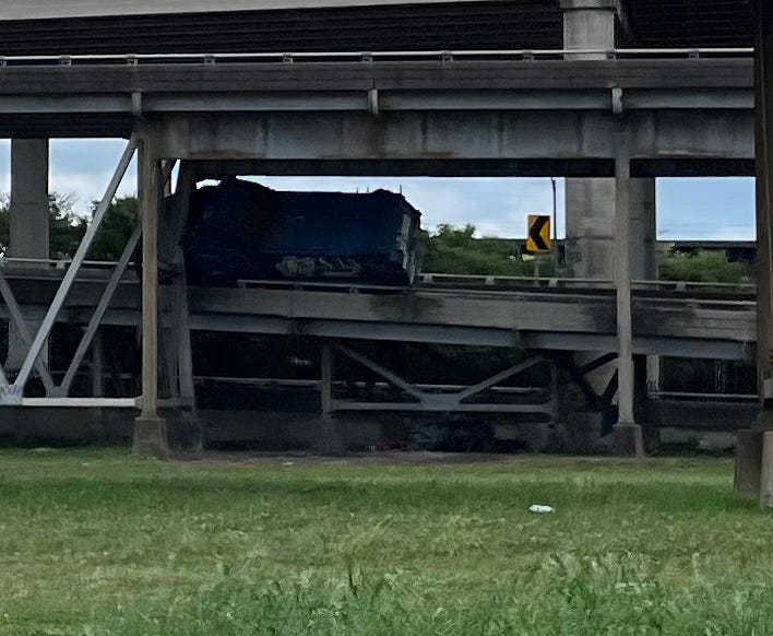 Stuck garage truck removal to begin next week, ramps may be closed months longer
