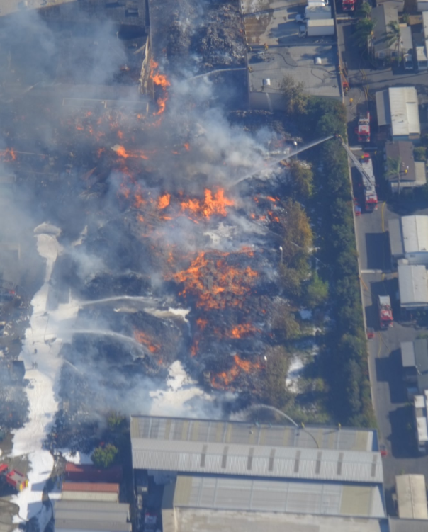 Carson fire