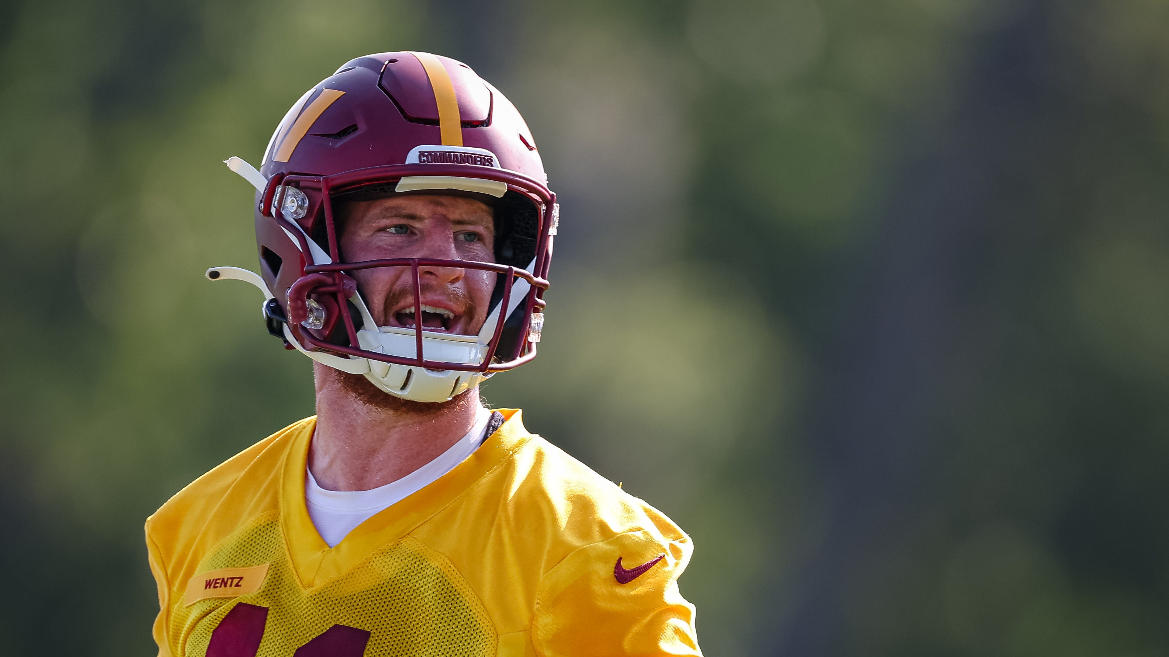 Commanders president goes after journalist for 'inappropriate' interview with Carson Wentz