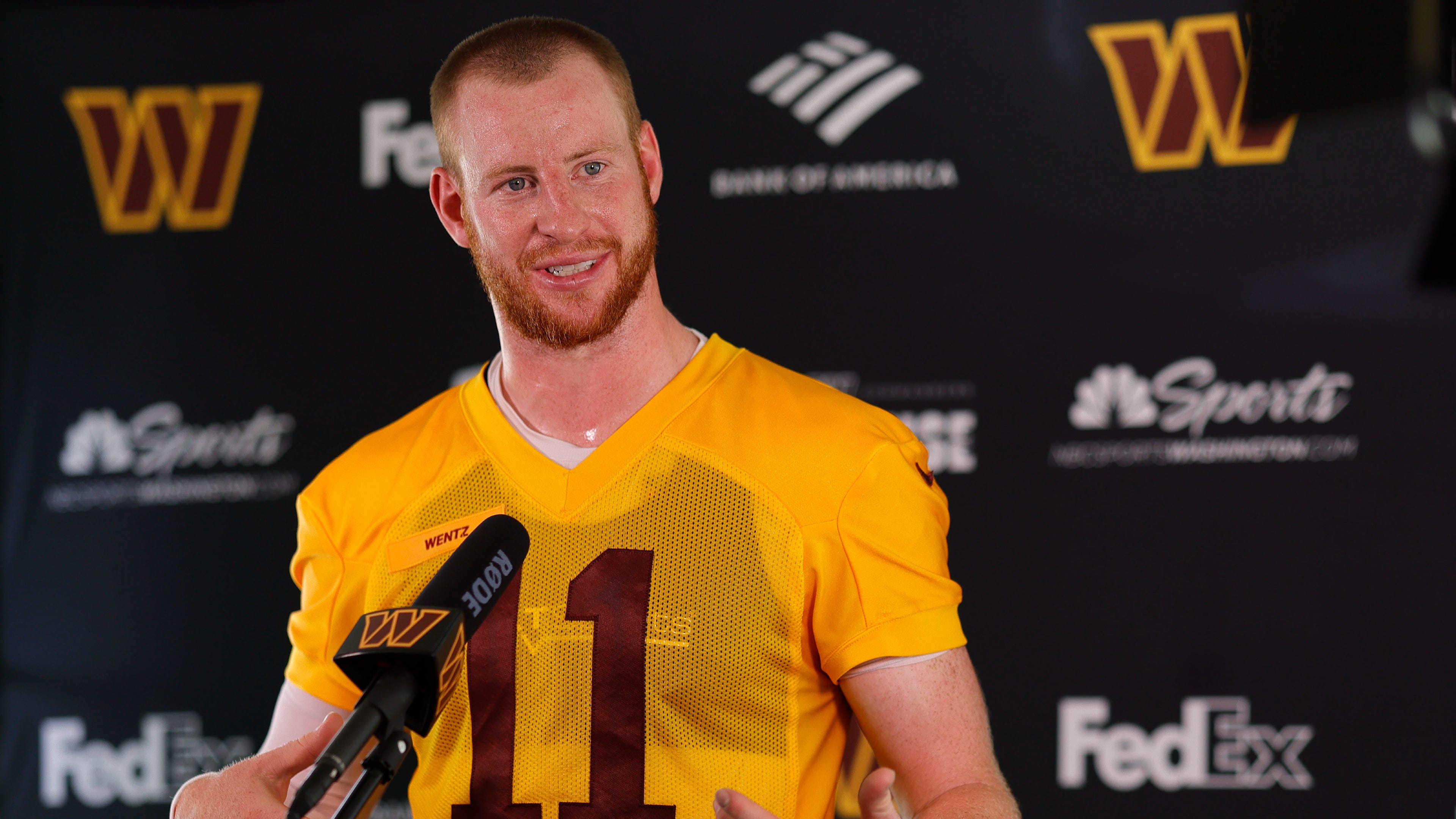 SNIDER: Commanders confidence inspires Wentz
