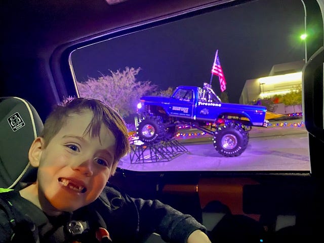 Bigfoot at Hot Wheels Ultimate Drive Thru