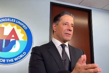 LAUSD Superintendent Alberto Carvalho