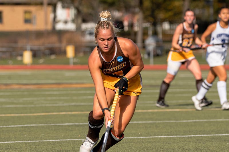 Kristiina Castagnola, field hockey star for Rowan University.