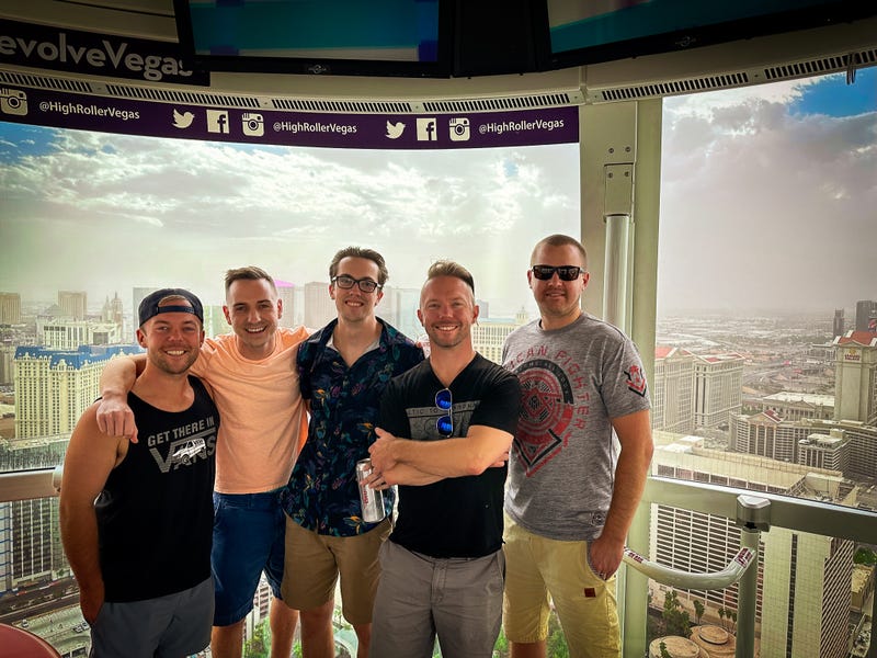 Pike and friends in Las Vegas