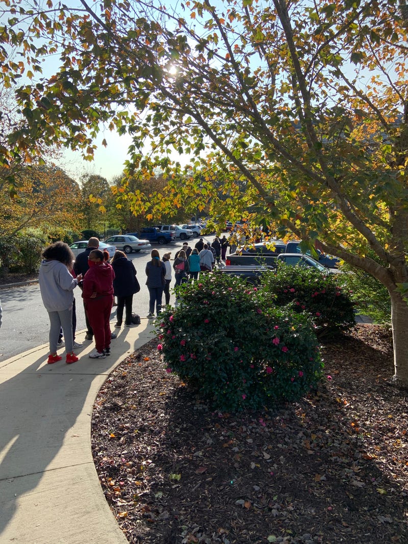 Castle Rock precinct in Greer at 8:55 a.m.