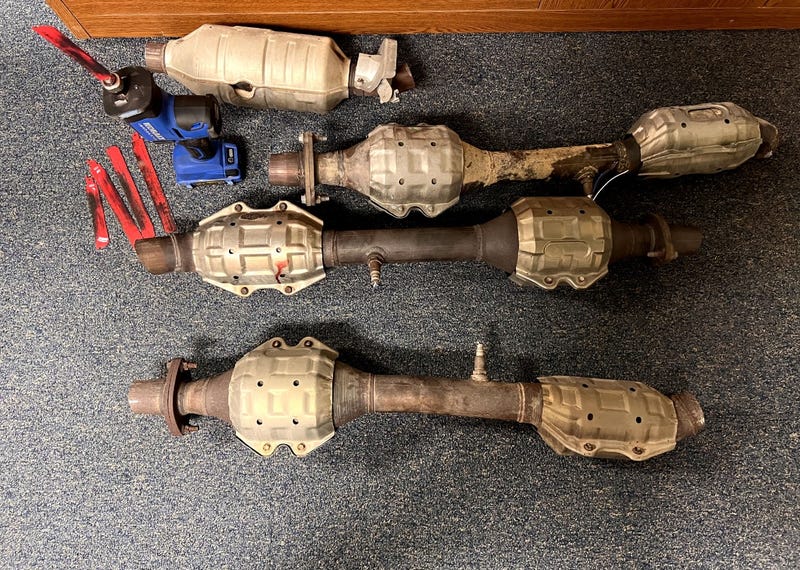 catalytic converter thefts
