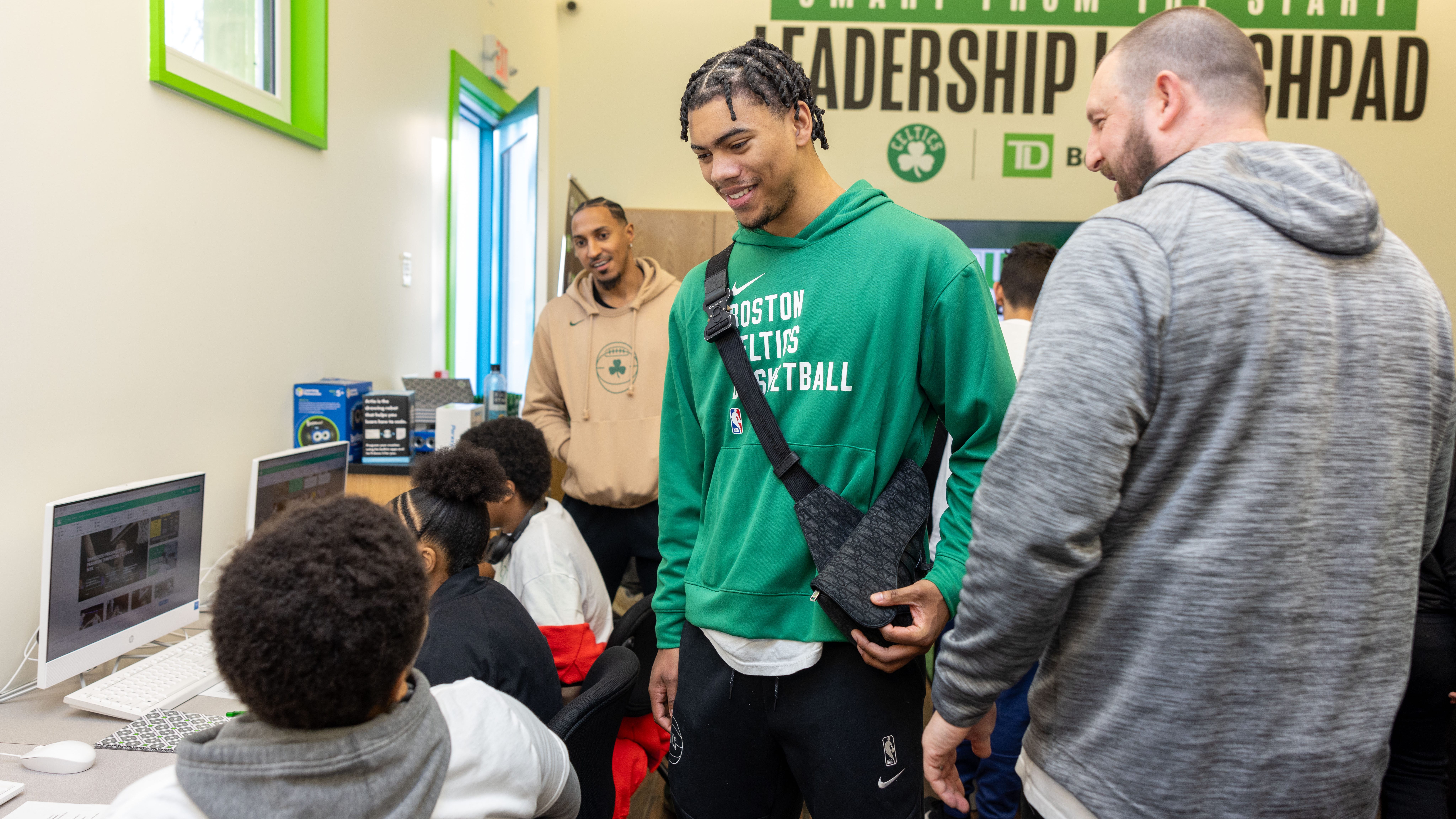 Xavier Tillman, Jaden Springer discuss acclimating to Boston, staying ready to make an impact
