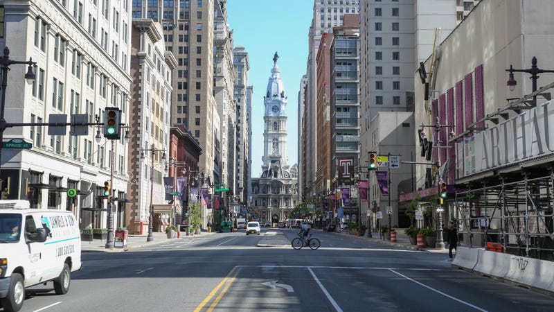 South Broad Street in Center City