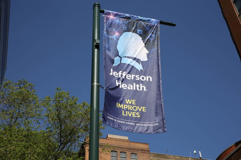 Jefferson Health sign