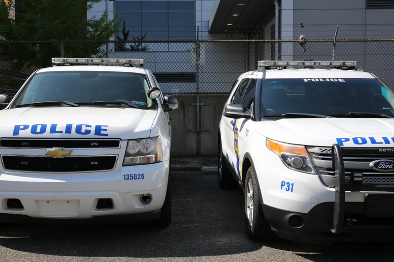 Philadelphia police vehicles