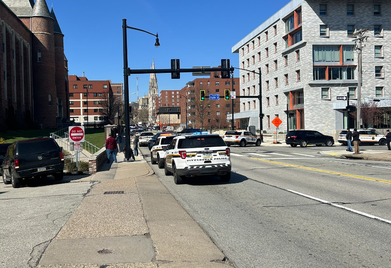 Police presence at Central Catholic High School
