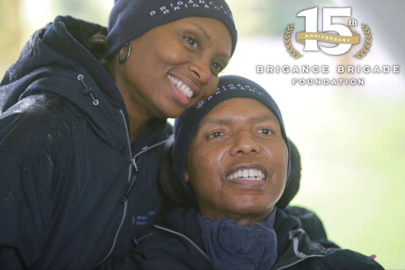 Chanda and O.J. Brigance 