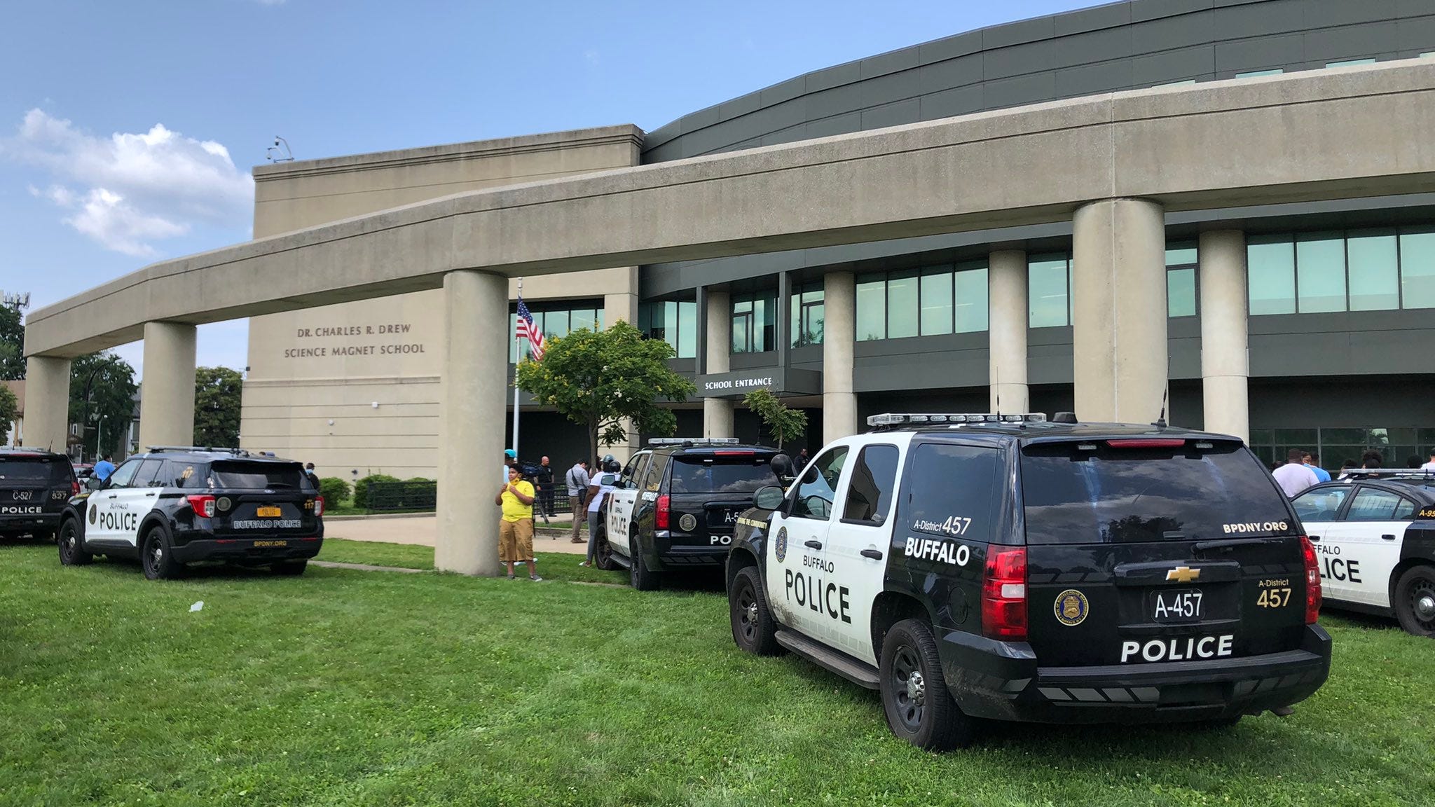 Man charged with assaulting administrator at Drew Magnet School