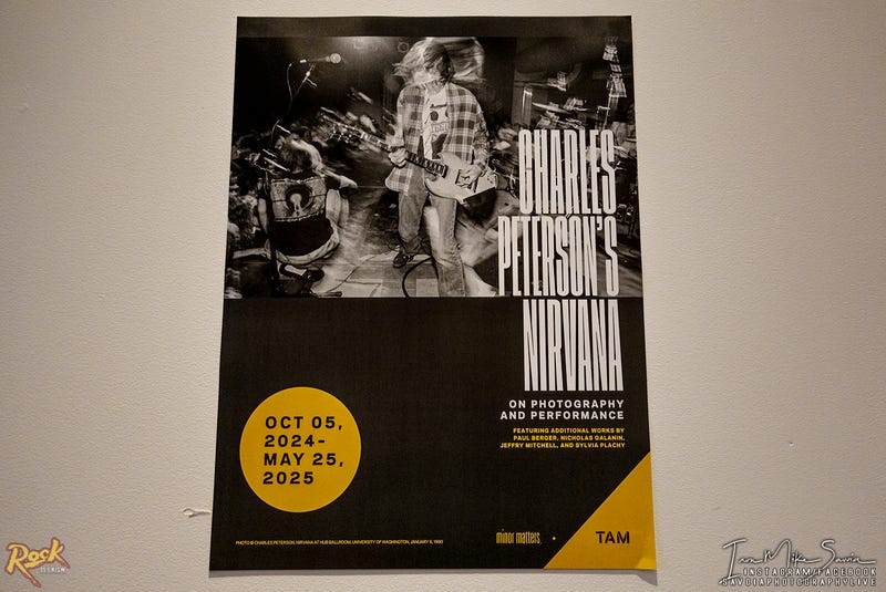 Charles Peterson's Nirvana Exhibit - Tacoma Art Museum