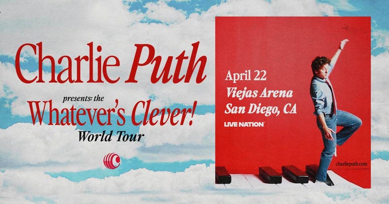 Charlie Puth 4/22/26