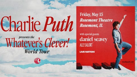 Charlie Puth: the Whatever's Clever! World Tour