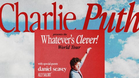 Charlie Puth: Whatever's Clever! Tour