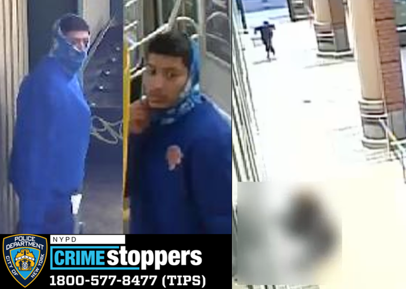 Police are searching for a man for stalking a woman in Brooklyn and Queens