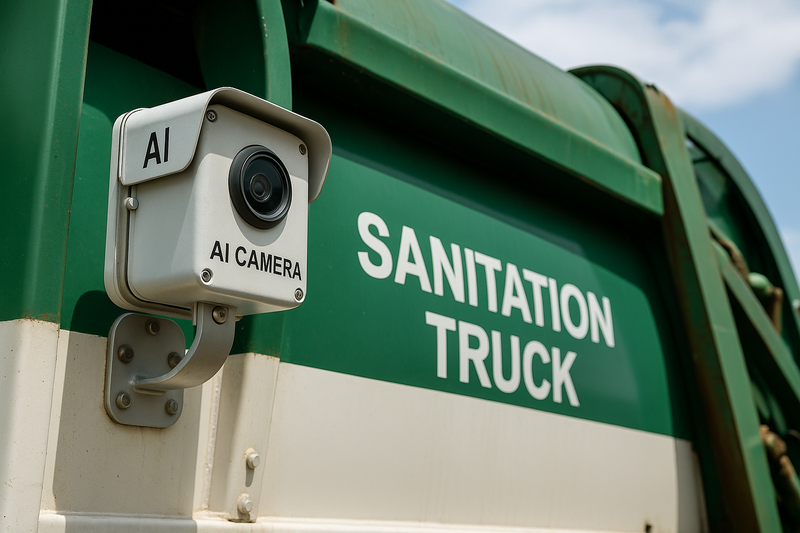Dallas is deploying new AI-powered cameras on sanitation trucks to automatically flag code violations such as illegal dumping, graffiti and overgrown lots as crews move through neighborhoods. 