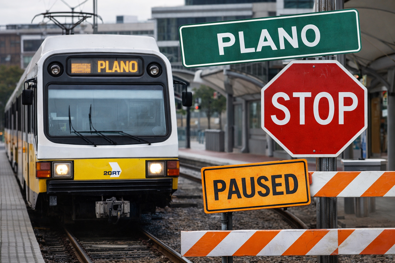 Plano city leaders are hitting the brakes on plans to leave Dallas Area Rapid Transit, choosing instead to continue negotiations after the agency delivered what officials described as a “meaningful” new proposal. 