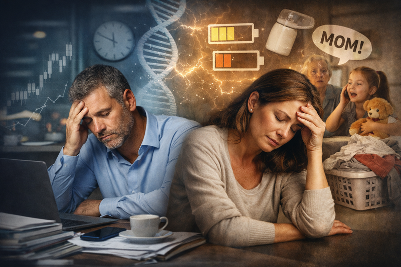 A new expert analysis suggests people may feel more exhausted in their 40s than at any other point in life, even more than during their teenage years or 20s.