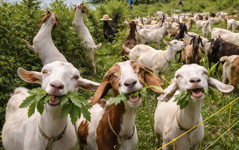 The City of Dallas is bringing back a herd of goats this week to graze and help manage invasive privet plants at White Rock Lake Park, kicking off a targeted vegetation removal project at the prairie area near the Bath House Cultural Center starting Friday.