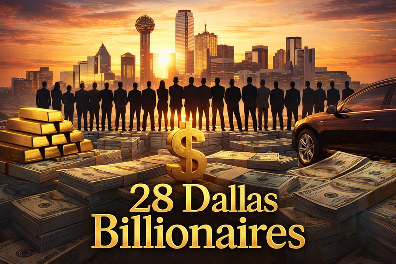 North Texas is once again well-represented among the world's wealthiest, with 28 Dallas-area residents landing on Forbes' 2026 World's Billionaires List - headlined by two women holding some of the most elite wealth rankings on the planet.