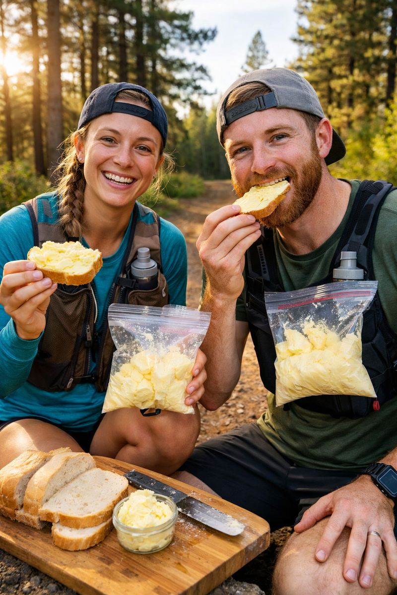 What started as a curious experiment by an Oregon couple has become one of the quirkiest fitness trends on the internet: runners churning homemade butter simply by lacing up their shoes and hitting the trail with a bag of heavy cream tucked in their vest.