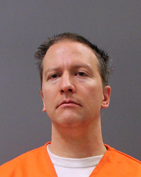 Derek Chauvin mug shot