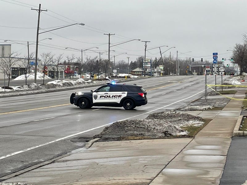 Union Rd near the 33 inCheektowaga where Officer Troy Blackchief was struck by a stolen vehicle early Monday morning