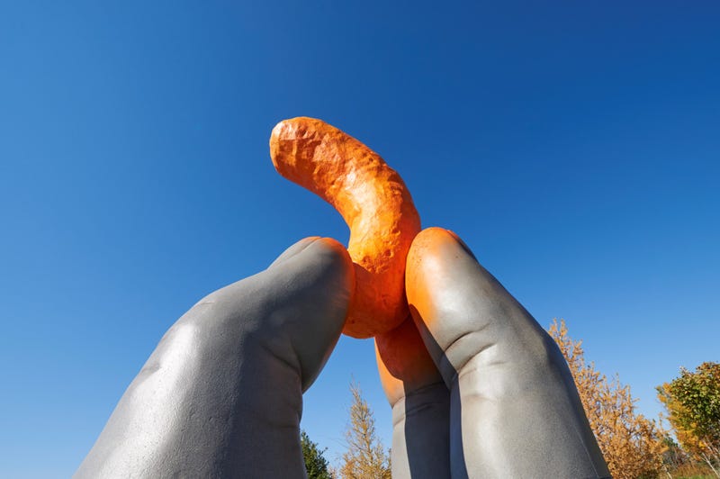 Giant Cheetos Sculpture