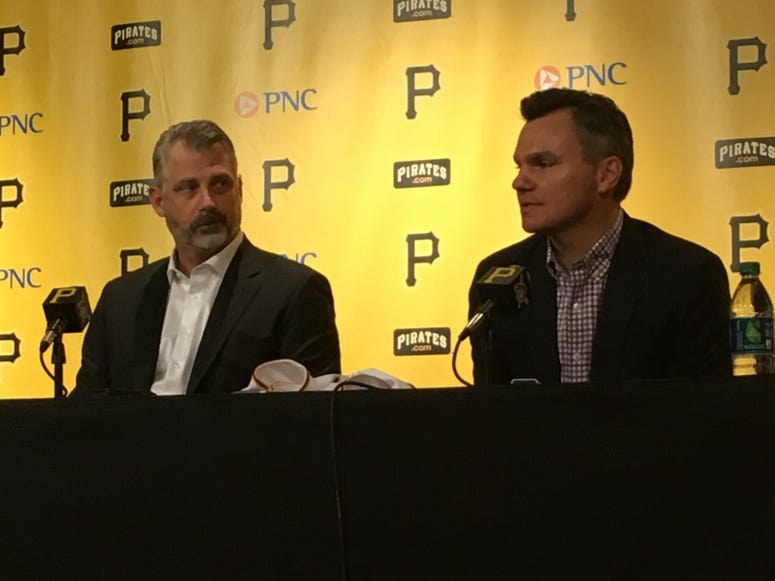 GM Ben Cherington with manager Derek Shelton