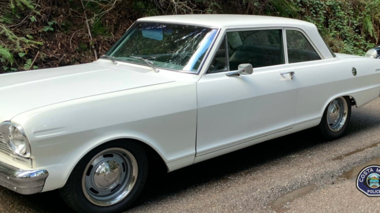 Classic Chevy belonging to Green Day's Billie Joe Armstrong found in Orange