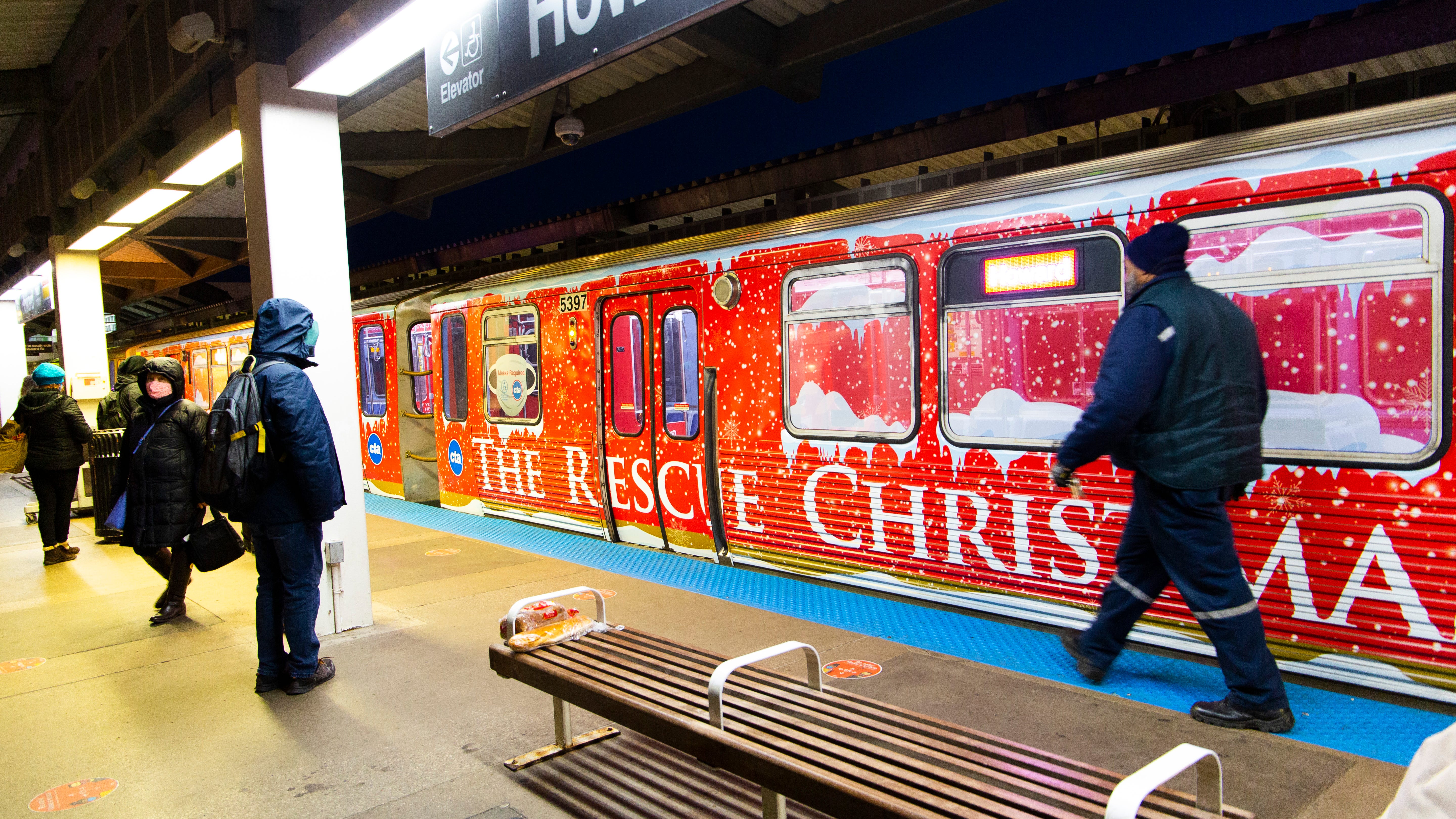 Salvation Army transforms CTA Red Line into 'Rescue Christmas Express'