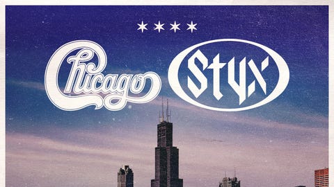 Chicago & Styx: The Windy Cities Tour - All The Hits… Your Kind of Tour