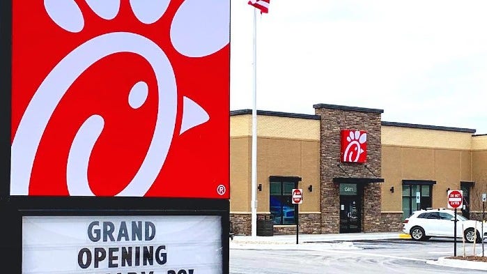 Two new Chick-fil-A restaurants opening Thursday in metro Detroit