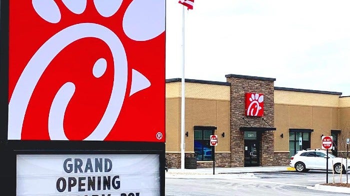 Chick-fil-A Shelby Township to open on January 28