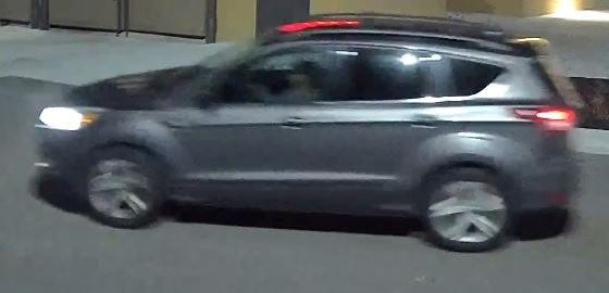 Suspects' silver or gray Ford Escape