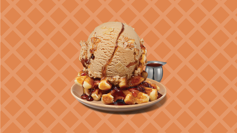 Baskin-Robbins Chick’n & Waffles flavor of the month. 