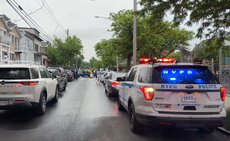 Citizen App footage from the scene of a collision that killed a 5-year-old boy on Saturday shows the NYPD response.