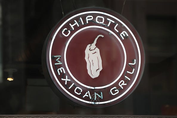 Chipotle sign