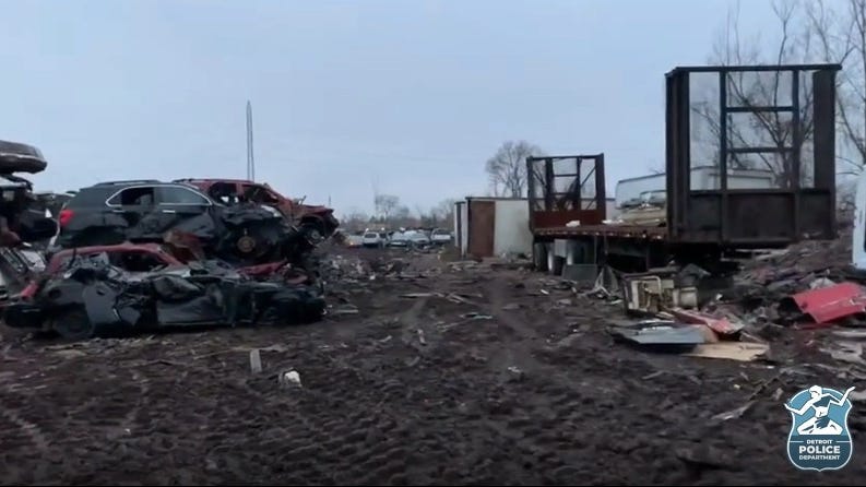 Detroit cops take down illegal chop shop, marijuana grow operations; shop owners arrested [VIDEO]