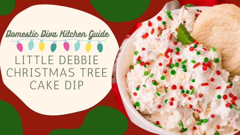 Little Debbie Christmas Tree Cake Dip 