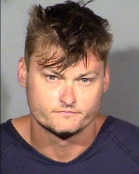 Booking photo of murder suspect Christopher Martell