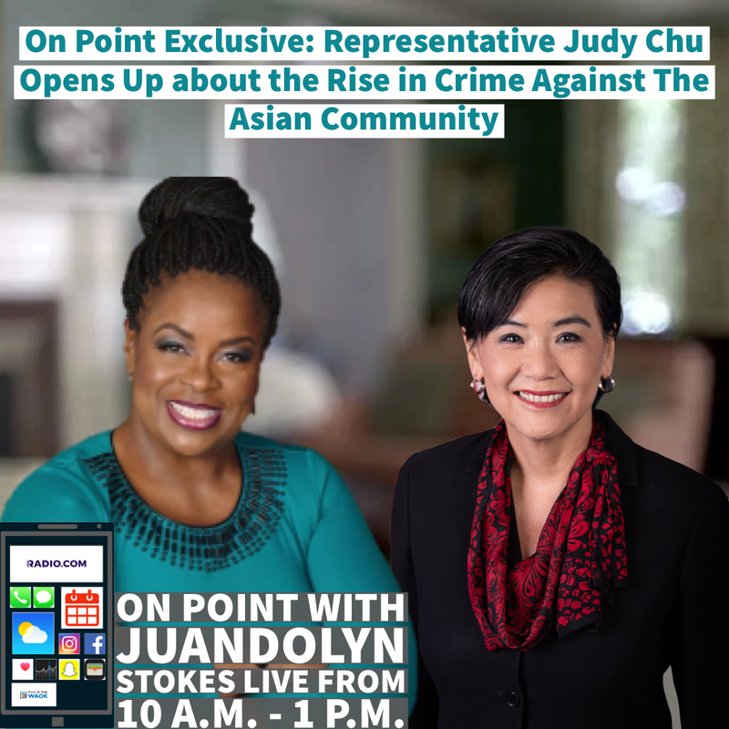 On Point Exclusive: Representative Judy Chu Opens Up about Rise in Crime against The Asian Community.