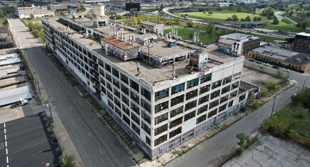 Abandoned Fisher Body 21 Building